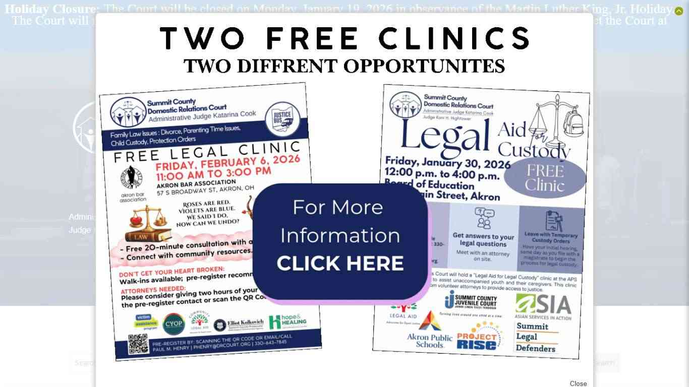 Summit County Domestic Relations Court |